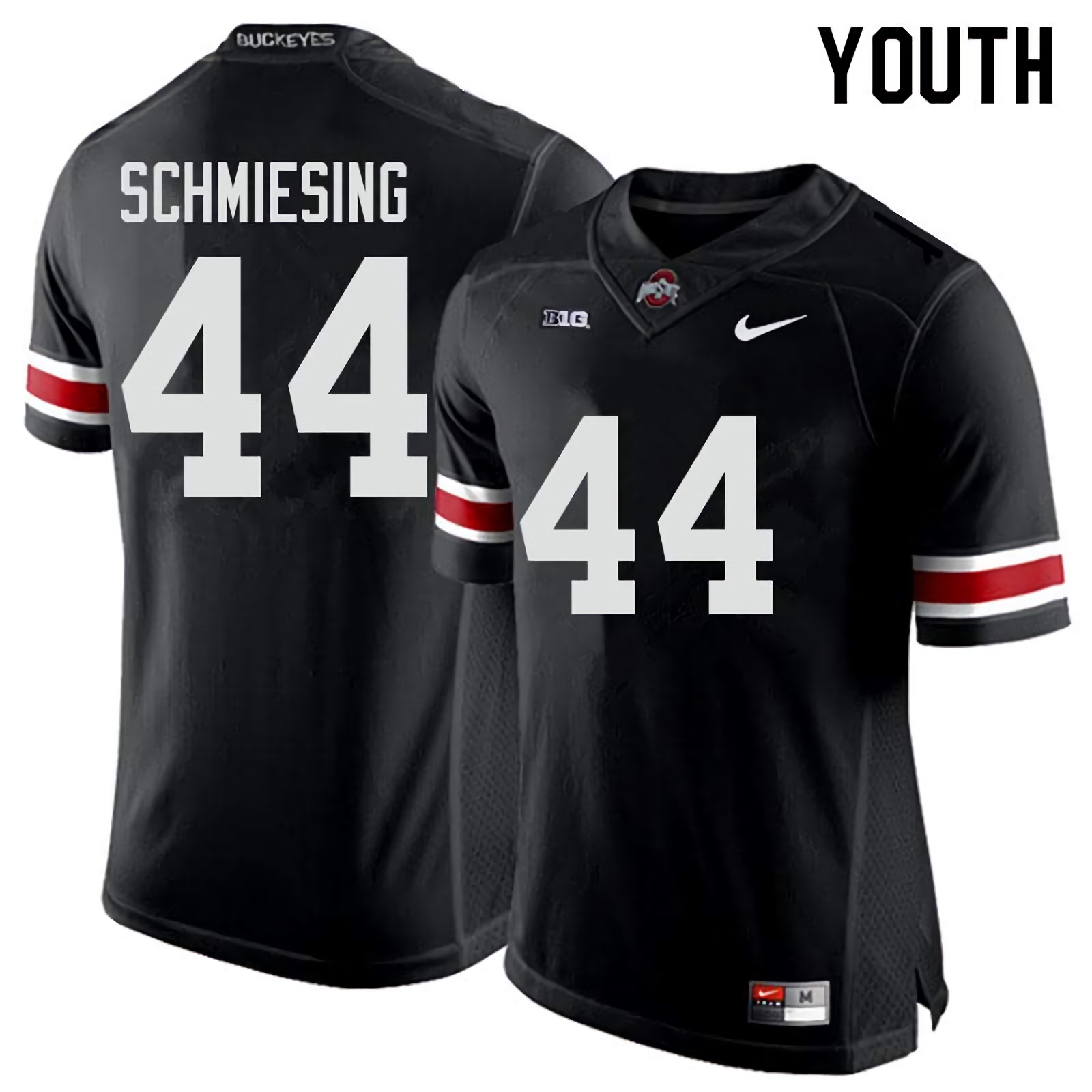 Ben Schmiesing Ohio State Buckeyes Youth NCAA #44 Nike Black College Stitched Football Jersey UKC7556TK